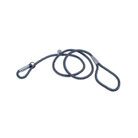 K9 Explorer - Dog - Reflective Braided Rope Slip Leash Saphire