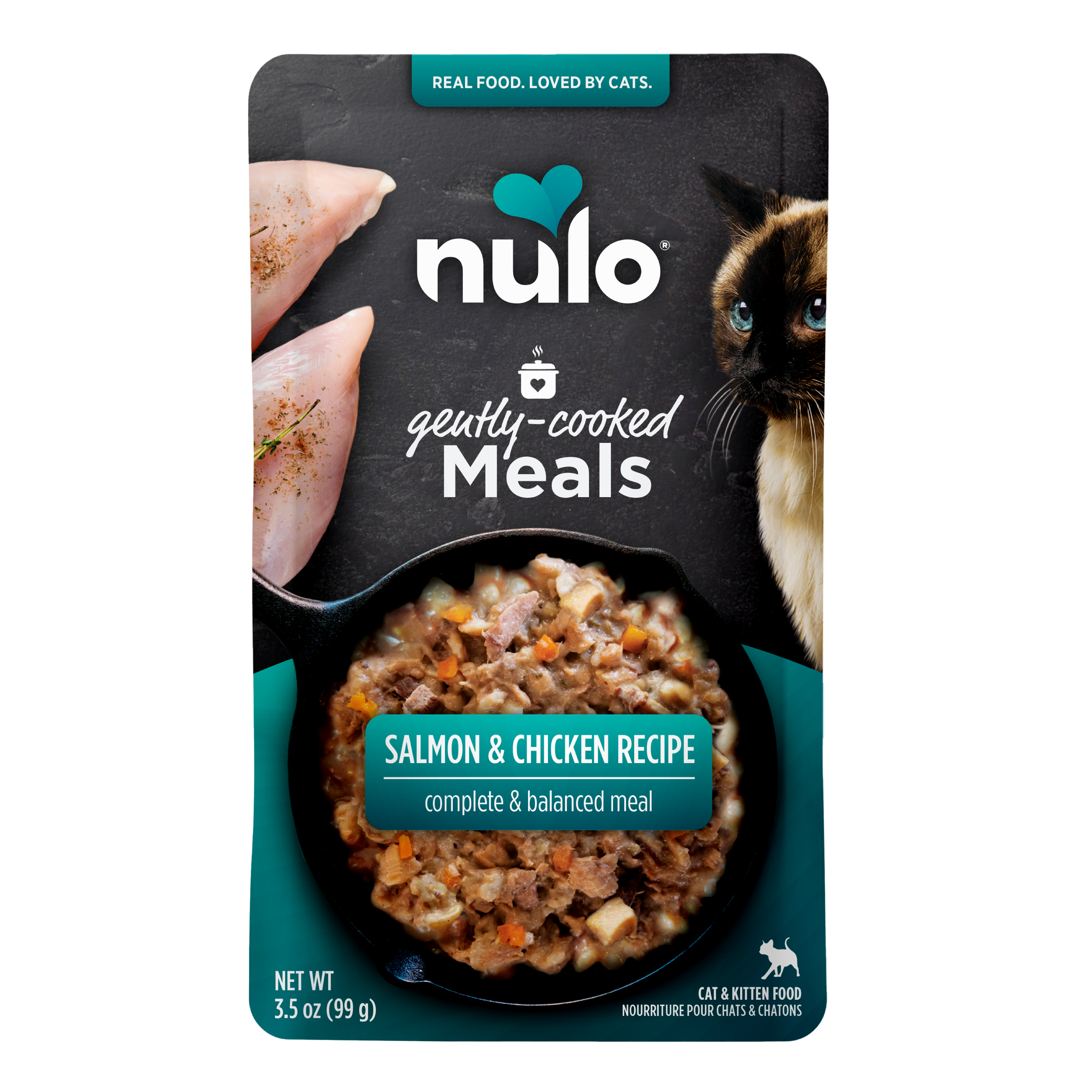 Nulo - Cat - Gently Cooked Salmon & Chicken Recipe