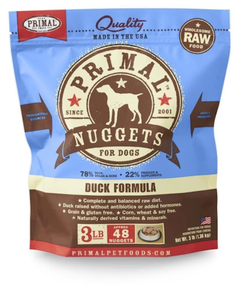 Primal - Dog - Duck Nuggets