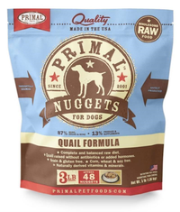 Primal - Dog - Quail Nuggets