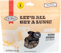 Primal - Dog - Treats Let's All Get A Lung Beef