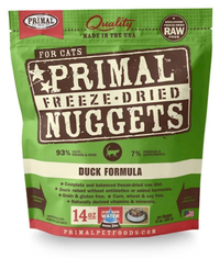 Primal - Cat - Freeze Dried Raw Nuggets Duck Recipe