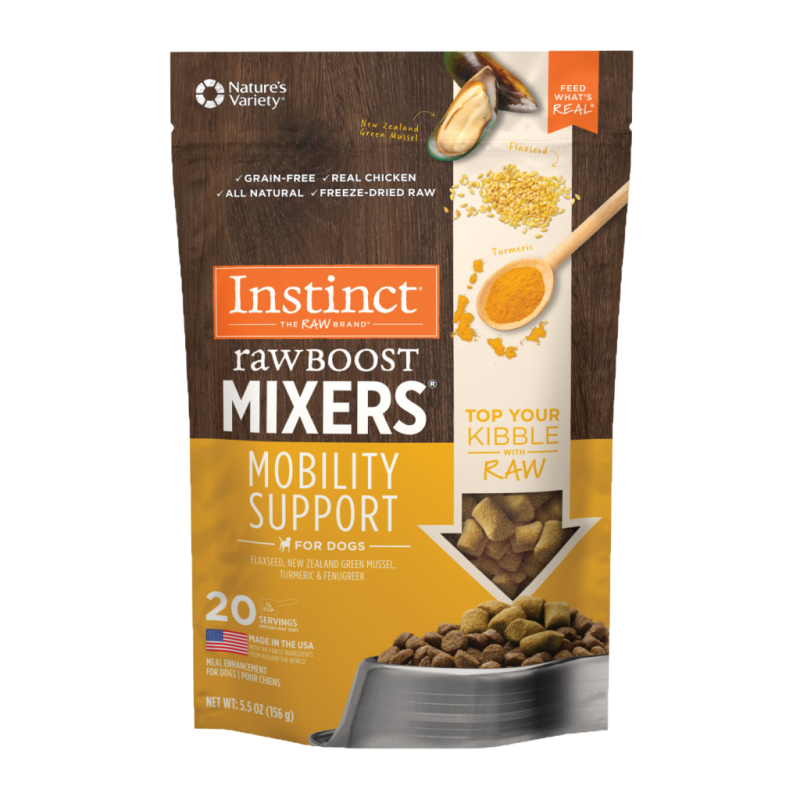 Instinct Raw Boost Mixers - Dog - Mobility Support
