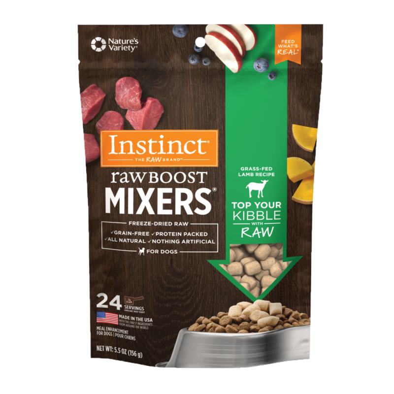 Instinct Raw Boost Mixers - Dog - Lamb