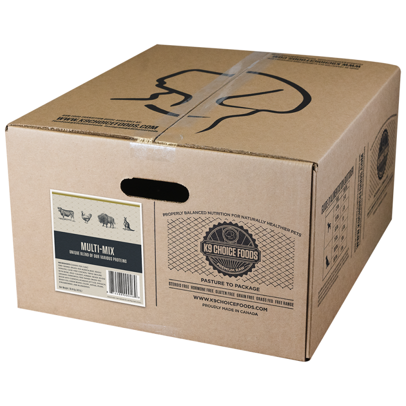 K9 Choice Foods - Dog - Complete Cuisine Multi Mix Box