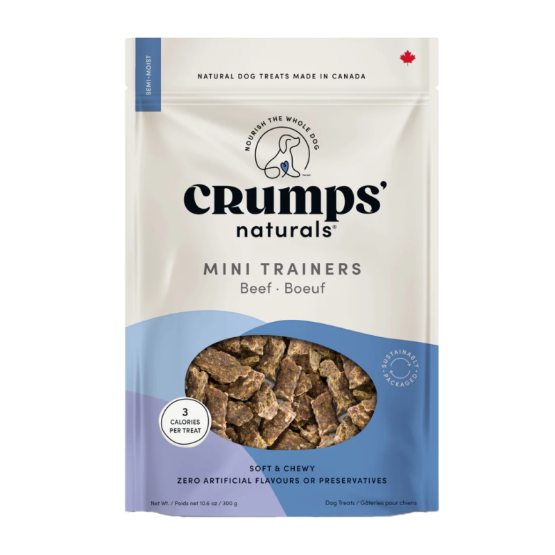 Crumps' Naturals - Dog - Mini Trainers Semi-Moist - Beef