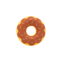 Zippy Paws - Halloween Zippytuff Donutz Pumpkin Spice