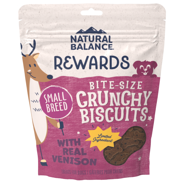 Natural Balance - Crunchy Biscuits Breed - Venison