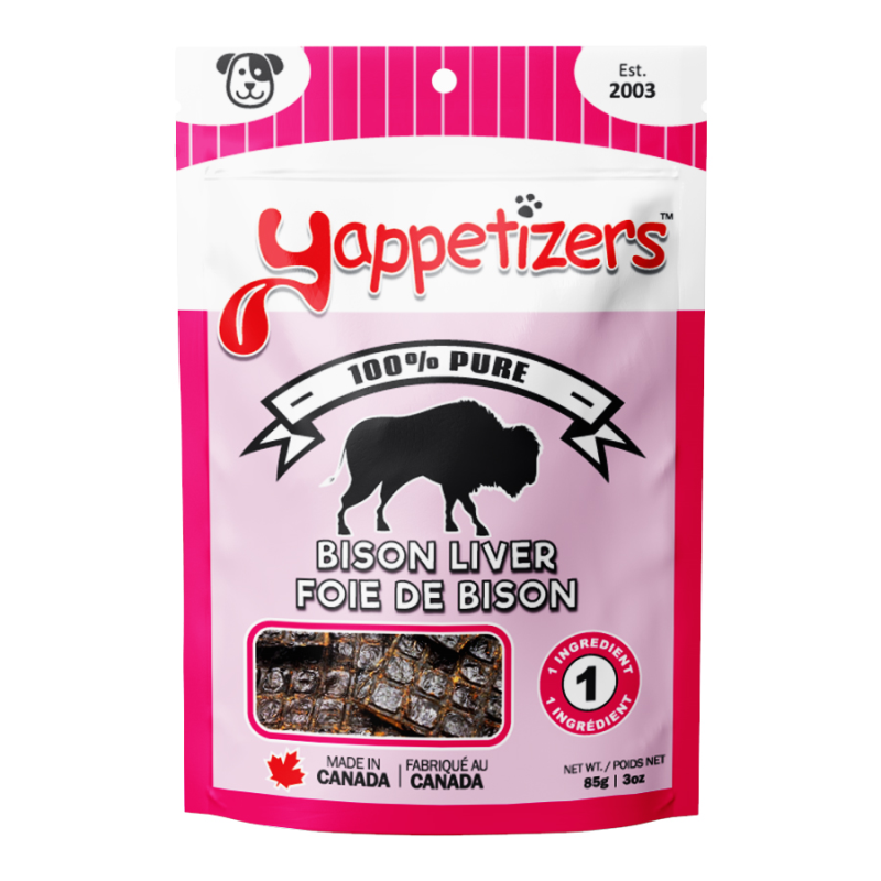Yappetizers - Dog - Bison Liver