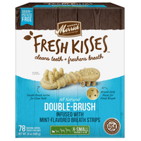 Merrick - Fresh Kisses - Mint Breath Strips Extra Small Brush Value Box