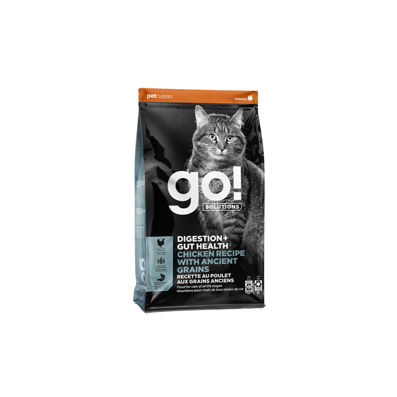 Go! Solutions - Cat - Digestion & Gut Health Chicken Recipe with Ancient Grains
