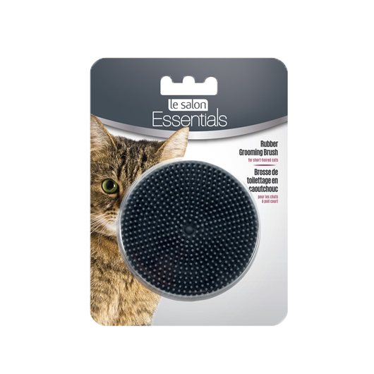 Le Salon Essentials - Cat - Round Rubber Grooming Brush