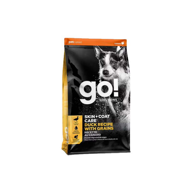 Petcurean - Go! - Dog Skin & Coat Duck with Grains