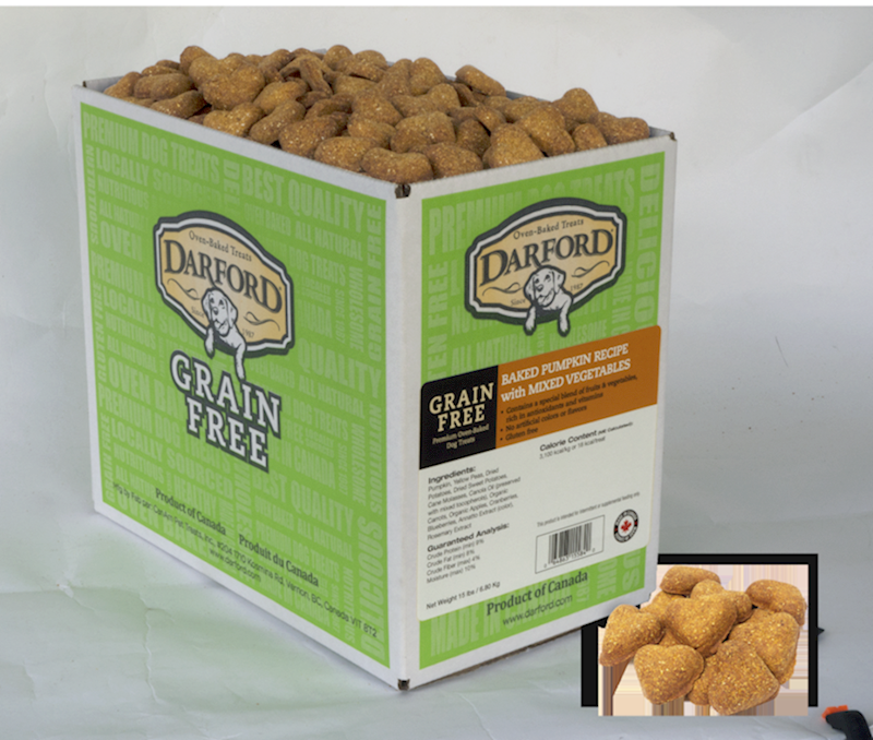 Darford - Dog - Grain Free Treats - Pumpkin
