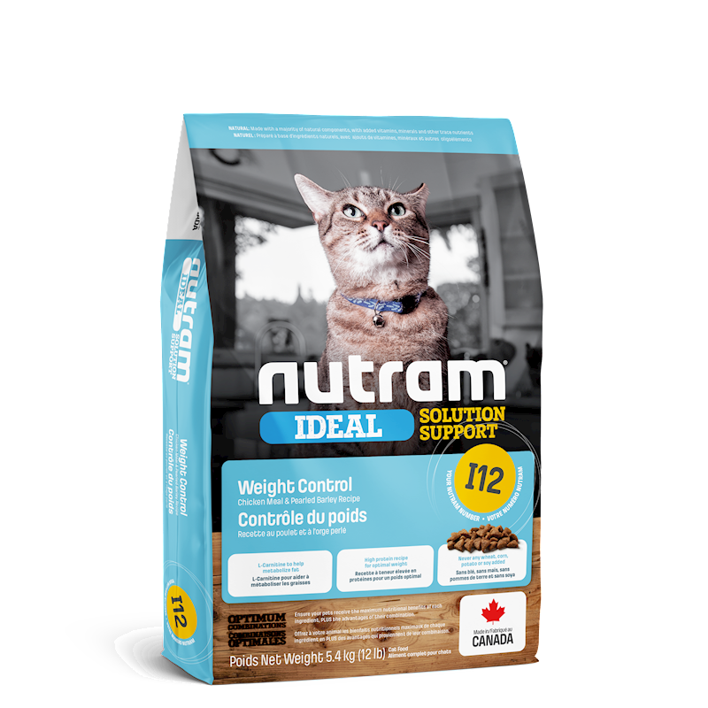 Nutram - Cat Ideal Solution Weight Control (I12)