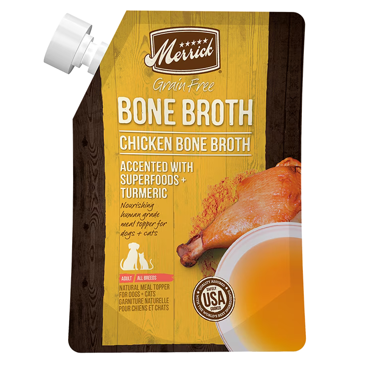 Merrick - Cat & Dog - Bone Broth - Chicken