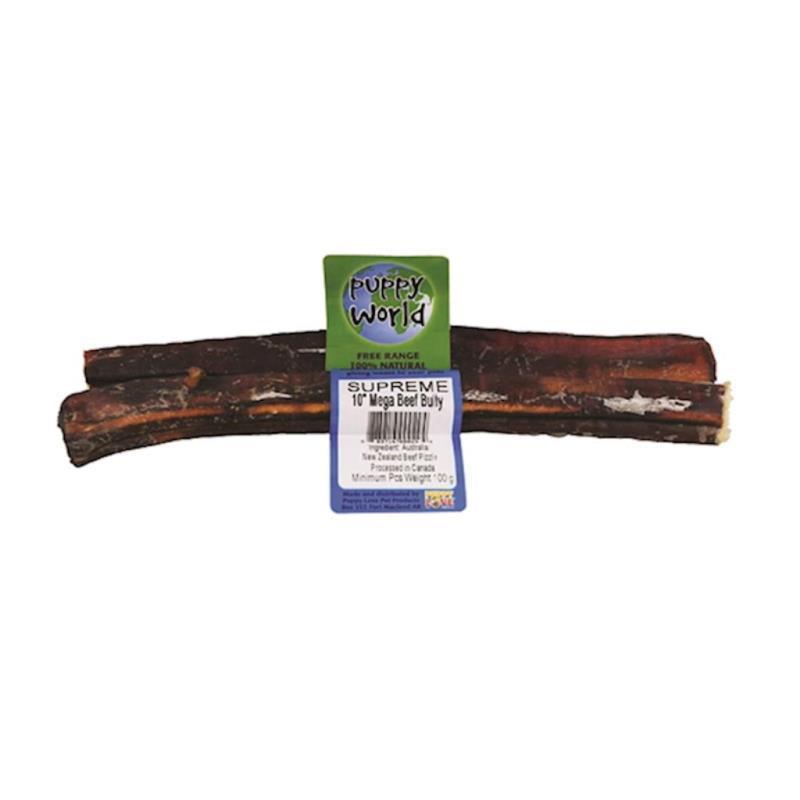 Puppy World - Beef Mega Supreme Bully Stick 10