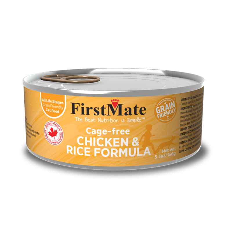 First Mate - Cat - Grain Friendly Cage-Free Chicken & Rice