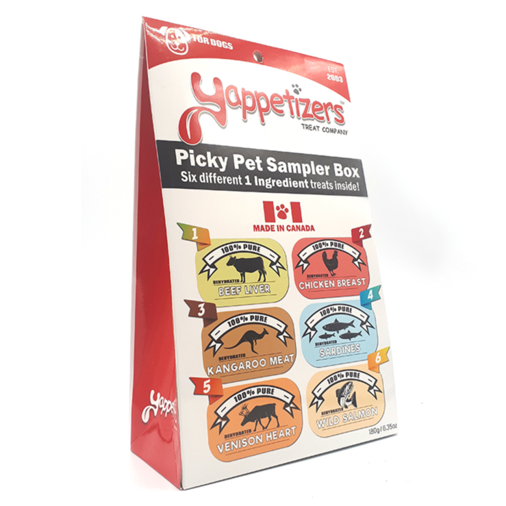 Yappetizers - Variety Box - Picky Pet Sampler Box