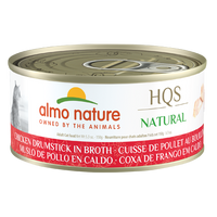 Almo Nature - Cat - HQS Natural Chicken Drumstick in Broth