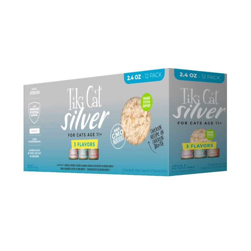 Tiki Cat - Silver - Variety Pack