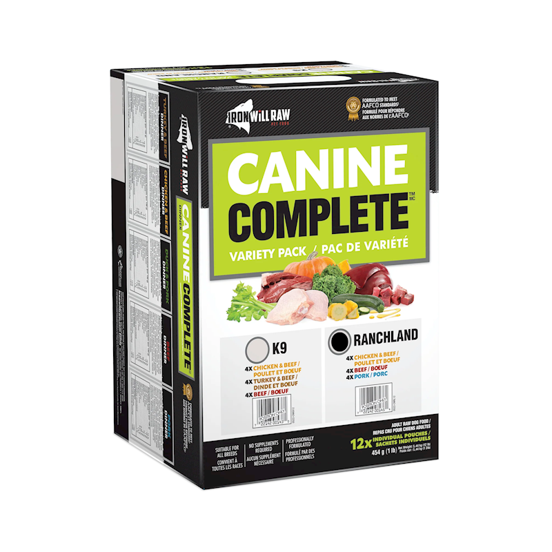 Iron Will Raw Dog Complete Ranchland Variety Pack 12