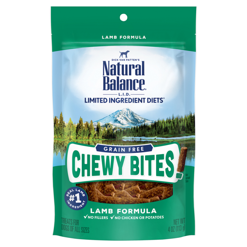 Natural Balance - Dog - Limited Ingredient Chewy Bites Lamb Formula