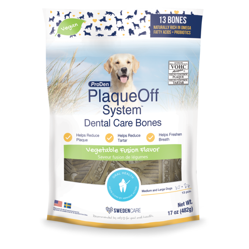 Proden - Plaqueoff Dental Bones Vegetable Fusion