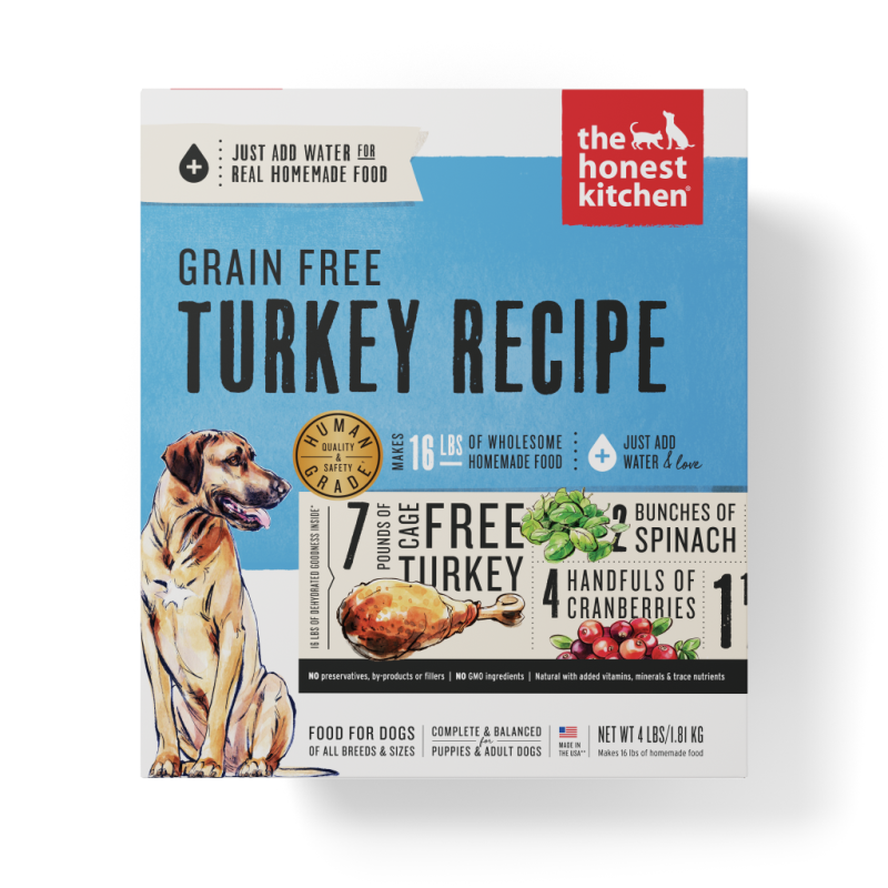 The Honest Kitchen - Dog - Dehydrated Grain Free Turkey