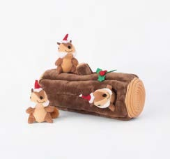 Zippy Paws - Holiday Burrow - Yule Log