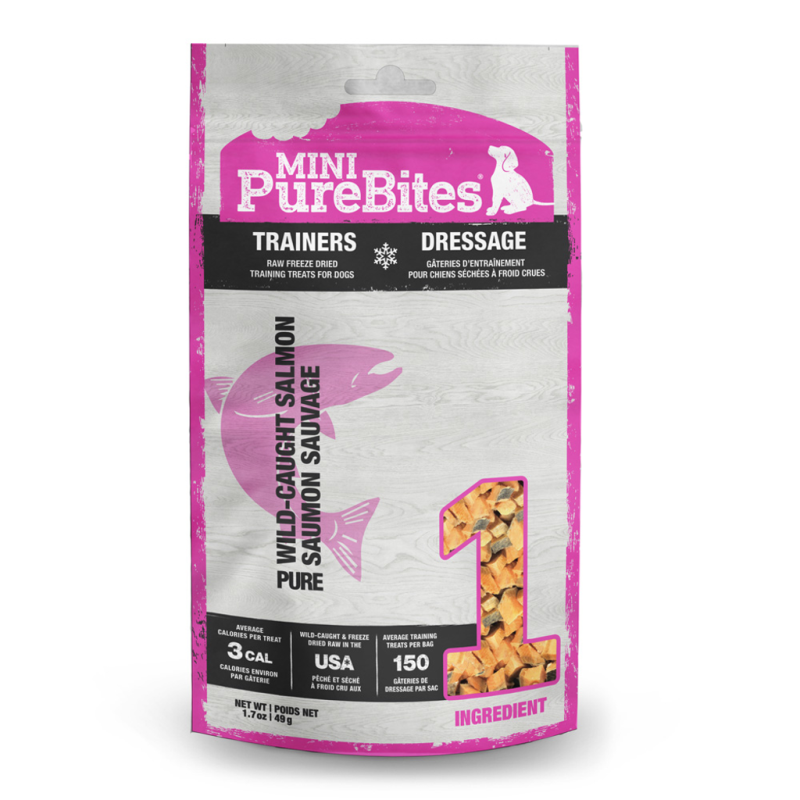 PureBites - Dog - Freeze-Dried Mini Trainers Salmon Mid