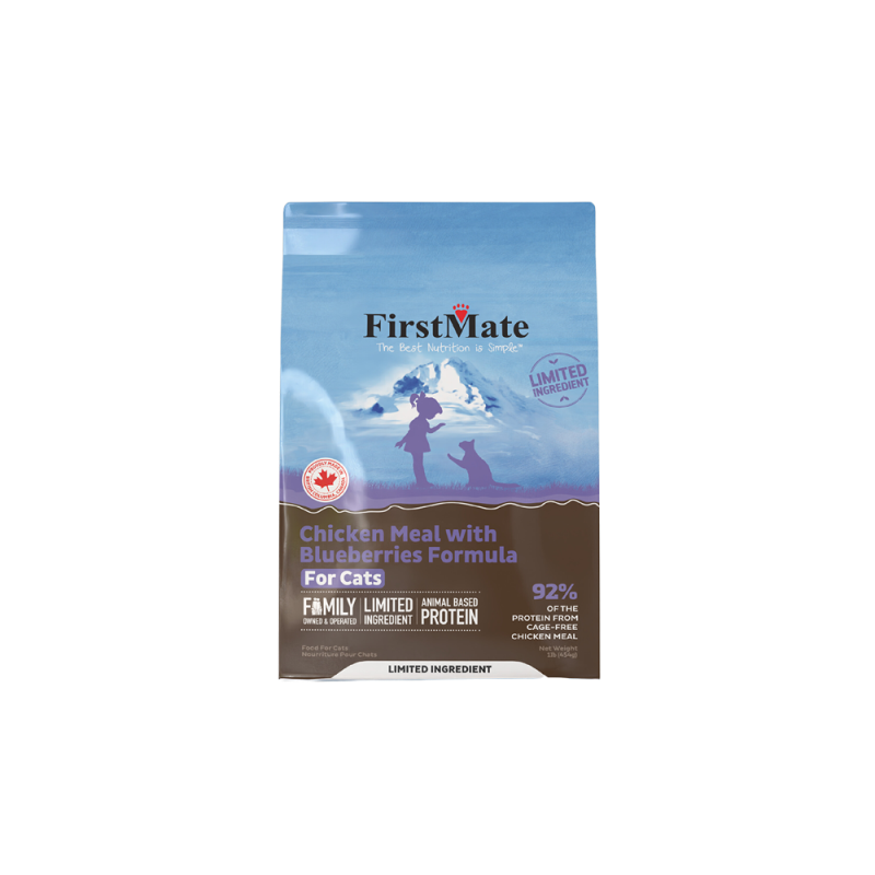 FirstMate - Cat - Limited Ingredient Grain Free Chicken & Blueberries