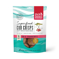 The Honest Kitchen - Superfood Cod Crisps - Cod & Strawberry