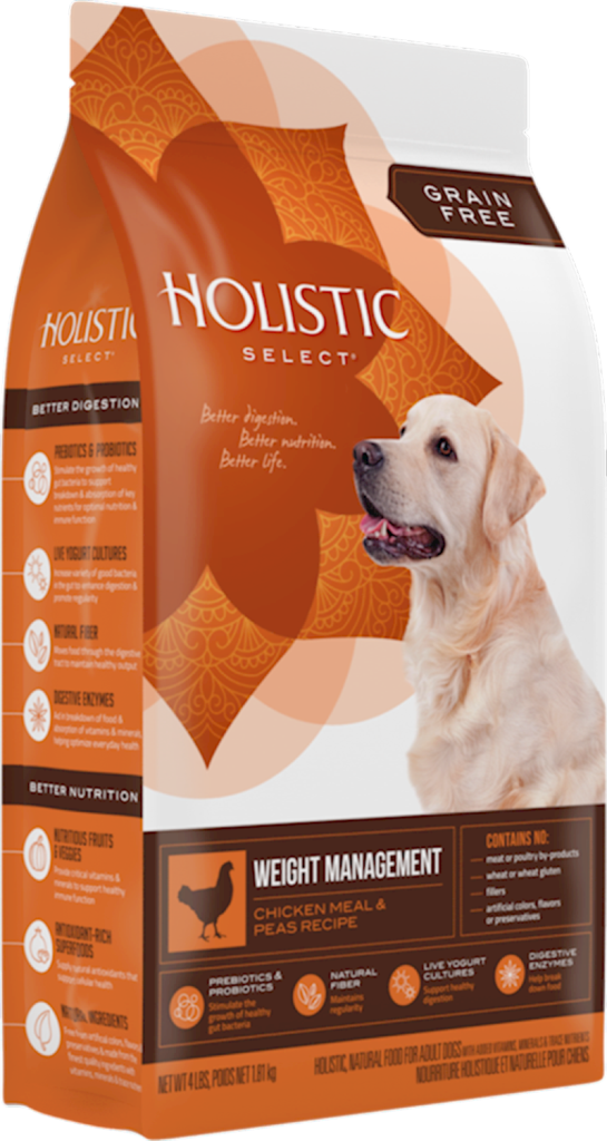 WellPet - Holistic Select - Dog Weight Management Grain Free Chicken & Peas