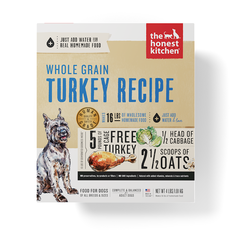 The Honest Kitchen - Dog - Dehydrated Whole Grain Turkey