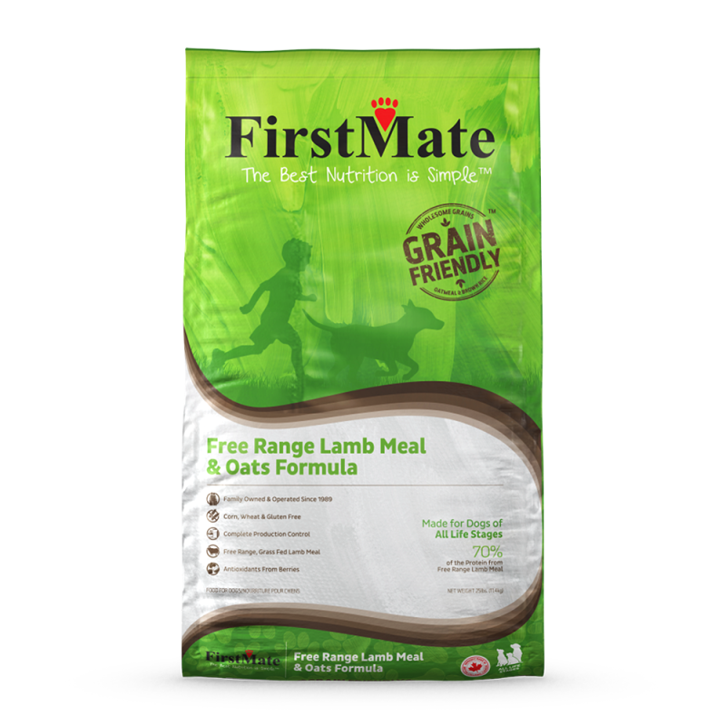 FirstMate - Dog - Grain Friendly Free Range Lamb & Oats