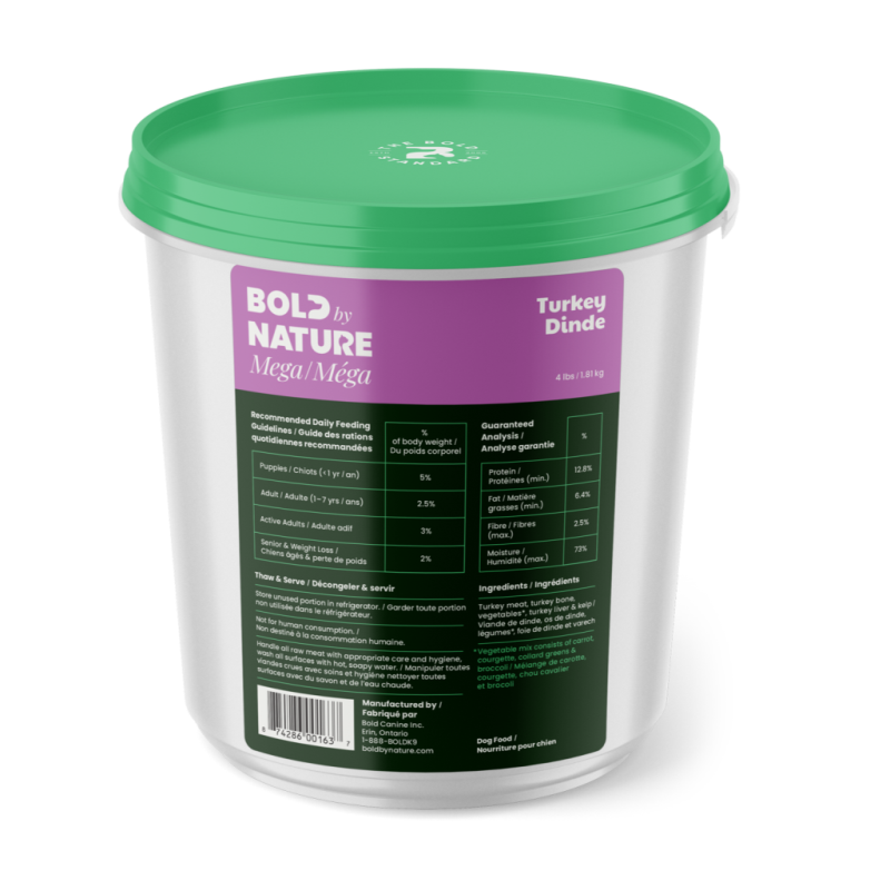 Bold by Nature - Mega - Turkey Tub