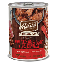 Merrick - Classic - Dog Chunky Big Texas Steak Tips