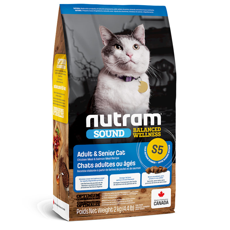 Nutram - Cat - Sound S5 Adult Senior