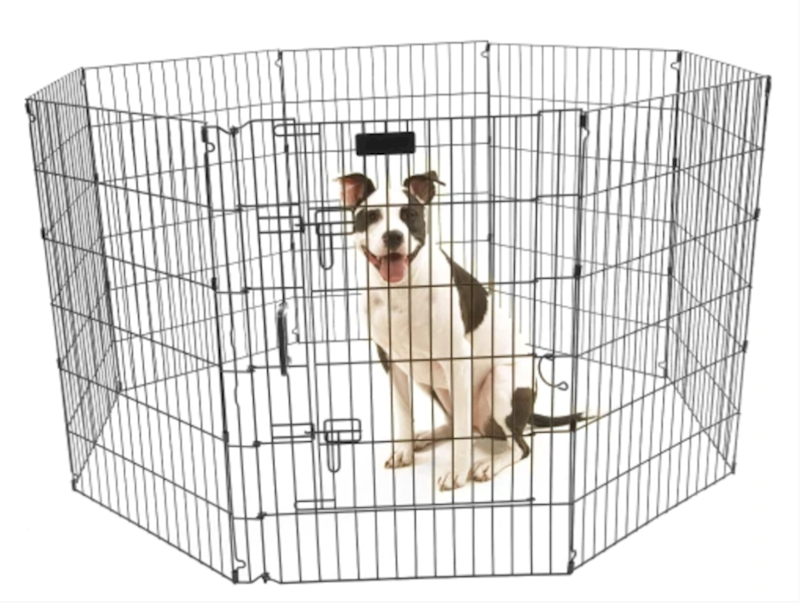 Petmate - Cat & Dog - Exercise Pen With Door 8 Panel