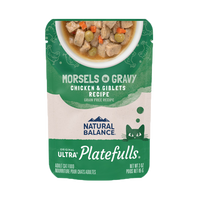 Natural Balance - Cat Platefulls - Chicken & Giblets Morsels in Gravy