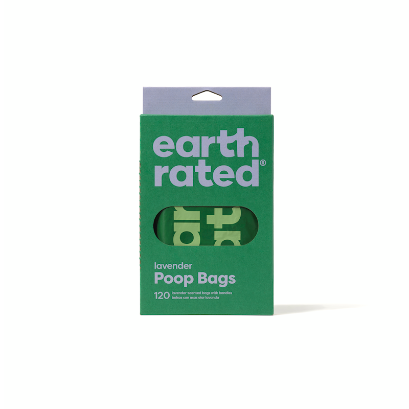 Earth Rated - Poop Bags with Handle - Lavender Scented