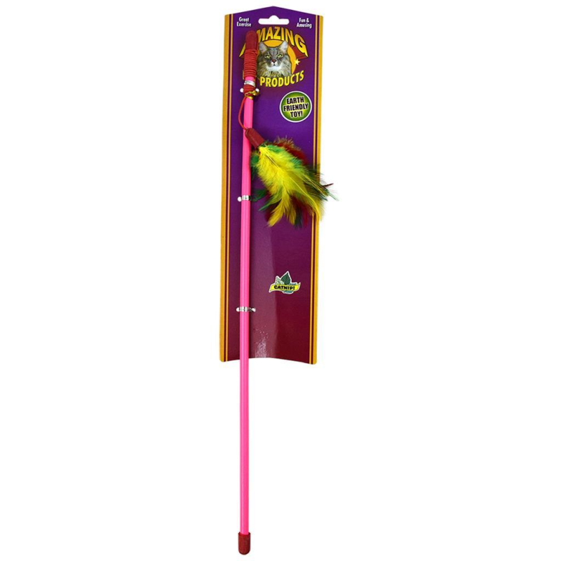 Amazing Pet - Cat - Wands & Teasers Feather Wand