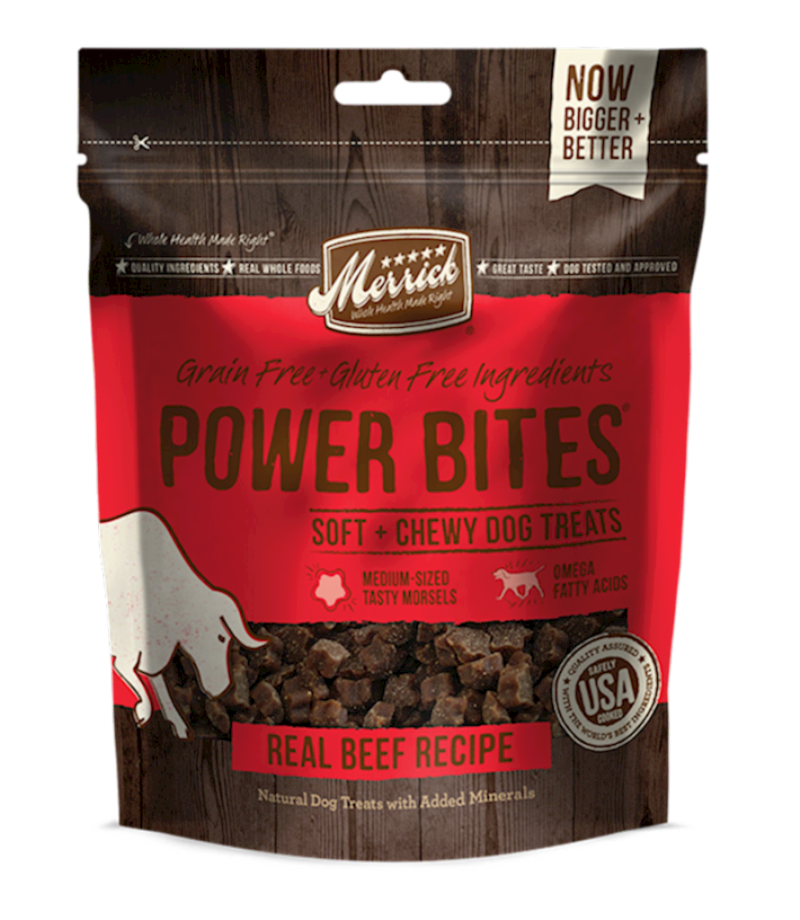 Merrick - Dog Power Bites Real Texas Beef