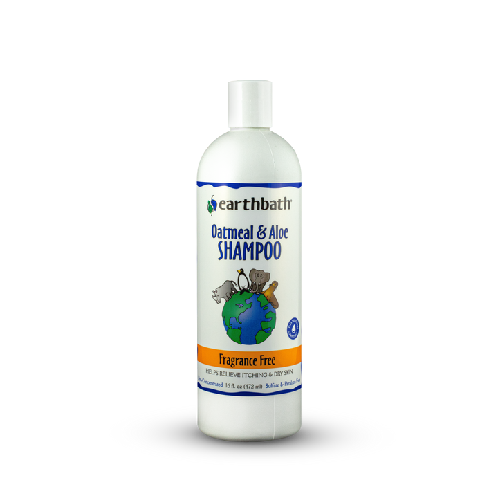 Earthbath - Dog Fragrance Free Oatmeal & Aloe Shampoo