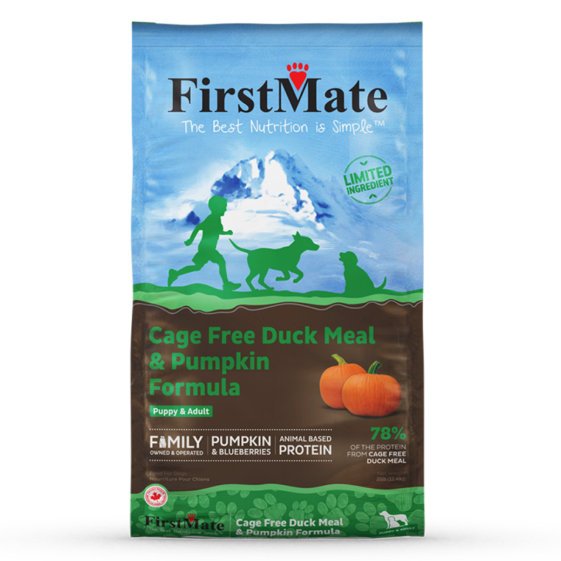 FirstMate - Dog - Limited Ingredient Grain Free Duck & Pumpkin
