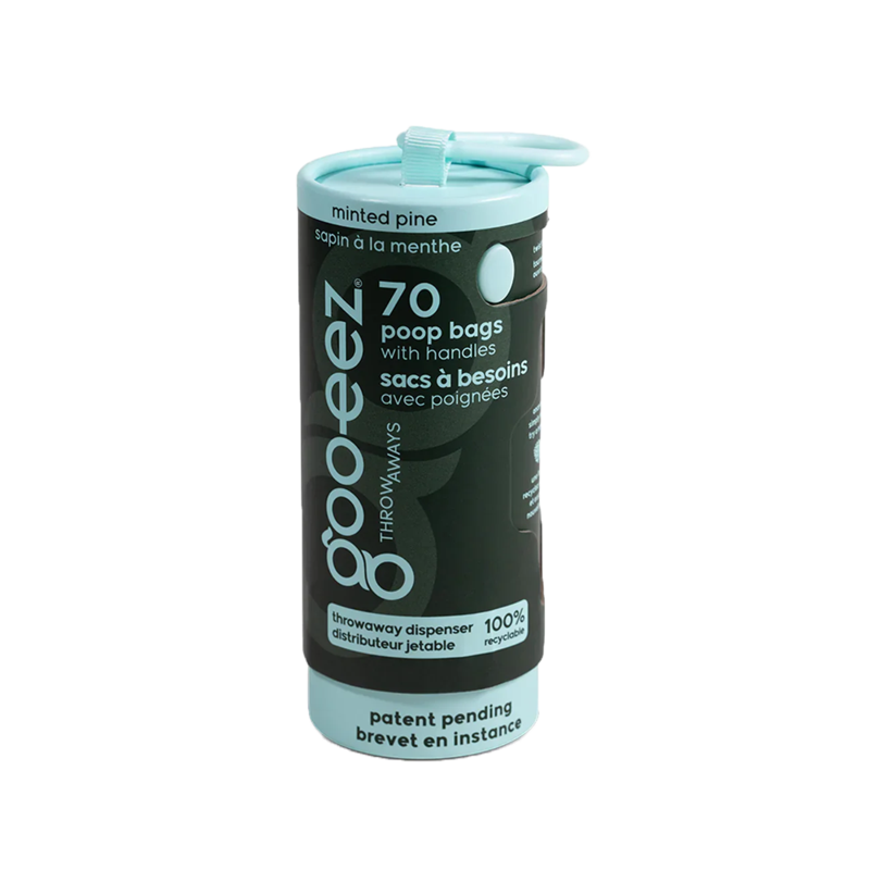 Goo-eez - Dog - Calming Ecofriendly Poop Bags Minted Pine