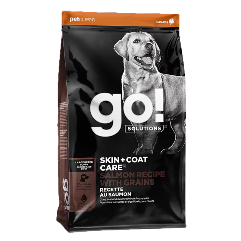 Go! Solutions - Dog - Skin & Coat Care Large Breed Puppy Salmon Recipe with Grains