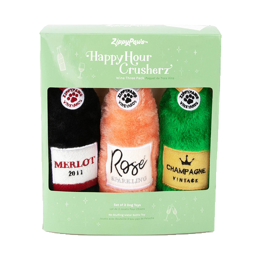 Zippy Paws - Holiday Happy Hour Crusherz - Wine