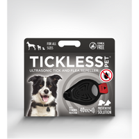 Tickless - Pet Classic Black Medallion